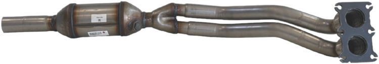 Tubo de admissão dianteiro (calças) do silenciador 099833 Bosal