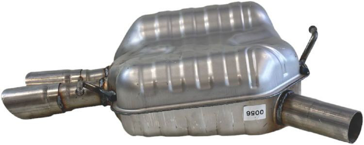 8K0253609DM VAG Silenciador, parte traseira