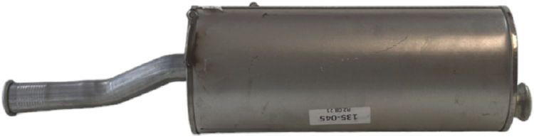 Silenciador, parte traseira para Citroen Xsara Picasso N68