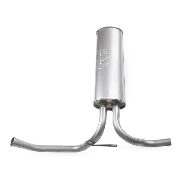 135721 Bosal Silenciador, parte traseira