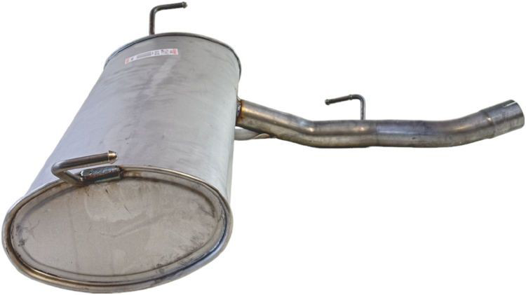 Silenciador, parte traseira Bosal 145203