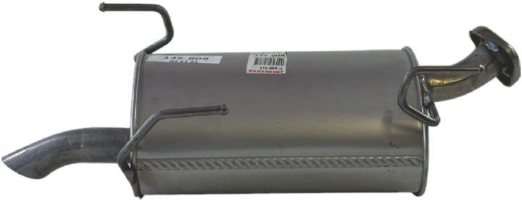 Silenciador, parte traseira para Nissan Almera TINO V10