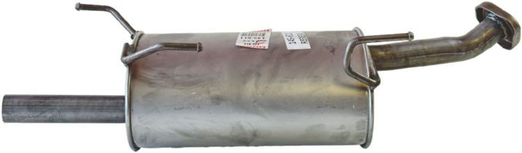 145611 Bosal Silenciador, parte traseira