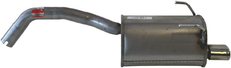 148175 Bosal Silenciador, parte traseira