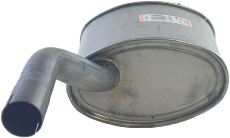 Silenciador, parte traseira 154371 Bosal