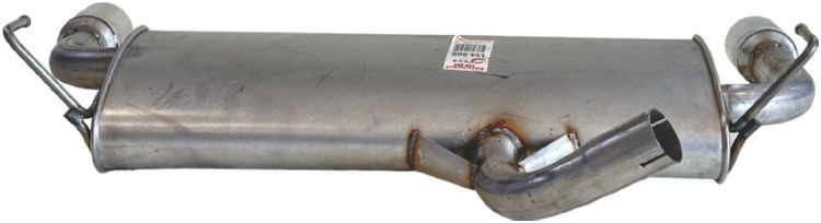 Silenciador, parte traseira 154505 Bosal