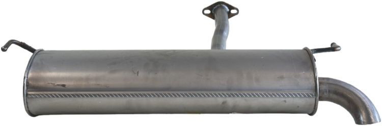 165107 Bosal Silenciador, parte traseira