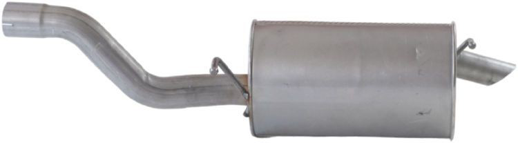 Silenciador, parte traseira 175441 Bosal
