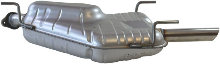 185411 Bosal Silenciador, parte traseira