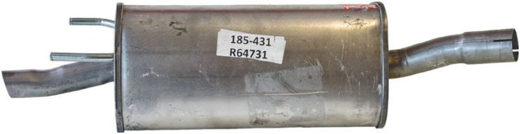 Silenciador, parte traseira Bosal 185431