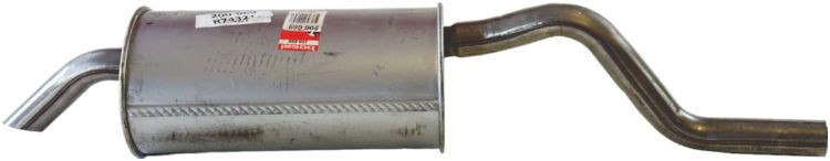  Silenciador, parte traseira Renault Clio II hatchback (BB, CB) (1998 - 2010) II
