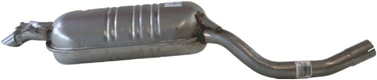 Silenciador, parte traseira para Mercedes E  W124
