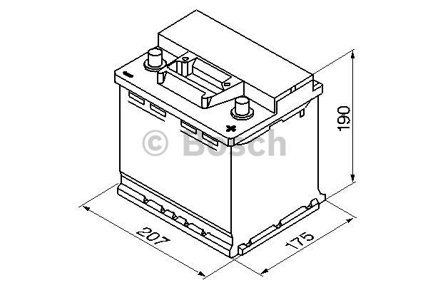 Bateria recarregável (PILHA) 0092S30020 Bosch