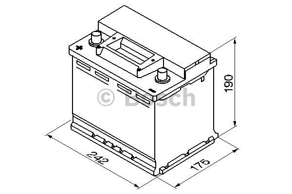 Bateria recarregável (PILHA) 0092S30060 Bosch