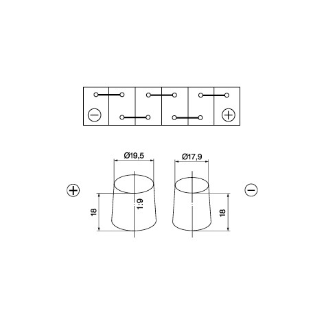 Bateria recarregável (PILHA) 0092S40210 Bosch