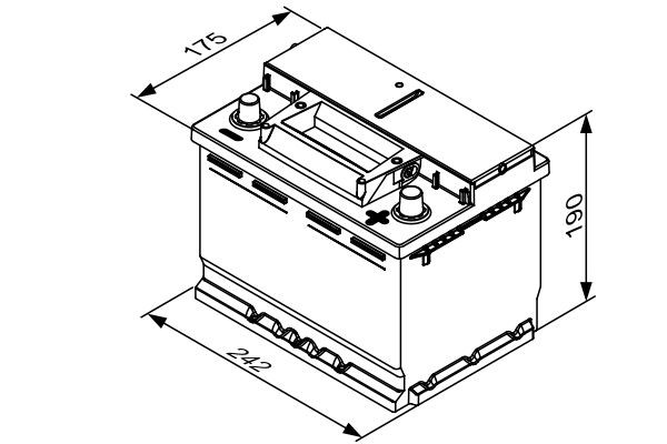 0092S4E051 Bosch Bateria recarregável (PILHA)