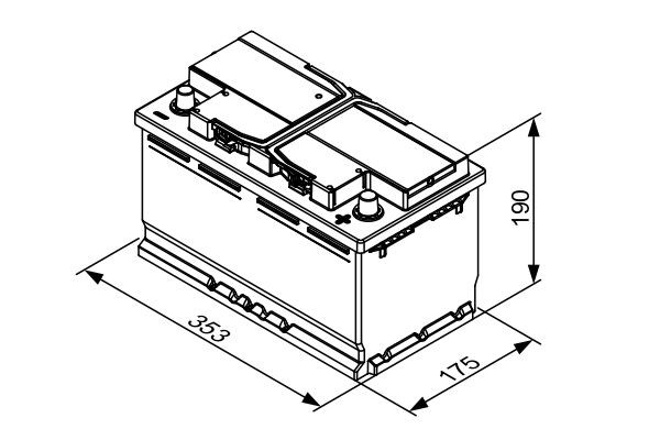 Bateria recarregável (PILHA) 0092T30130 Bosch