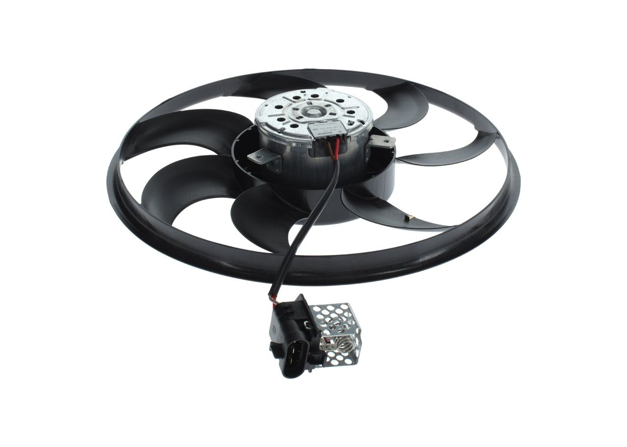 Ventilador elétrico de esfriamento montado (motor + roda de aletas) Bosch 0130303314