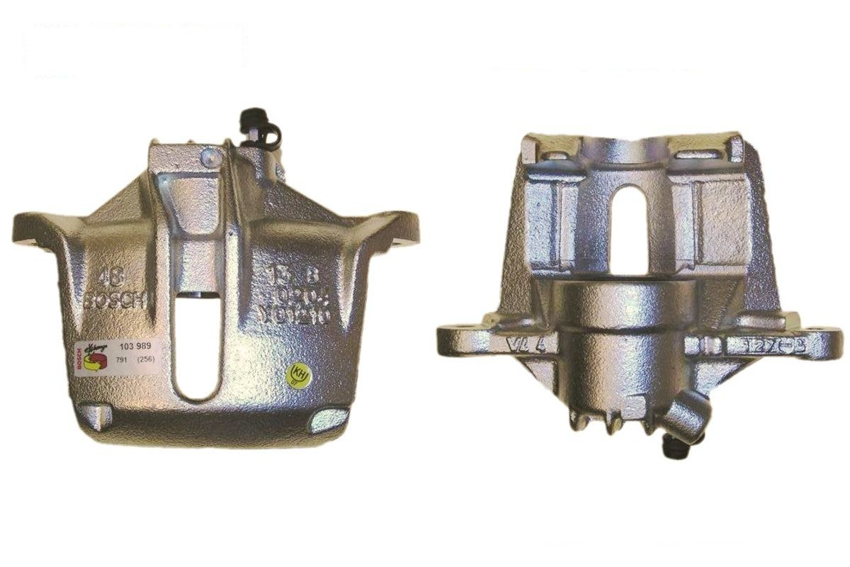 0204103989 Bosch Suporte do freio dianteiro esquerdo