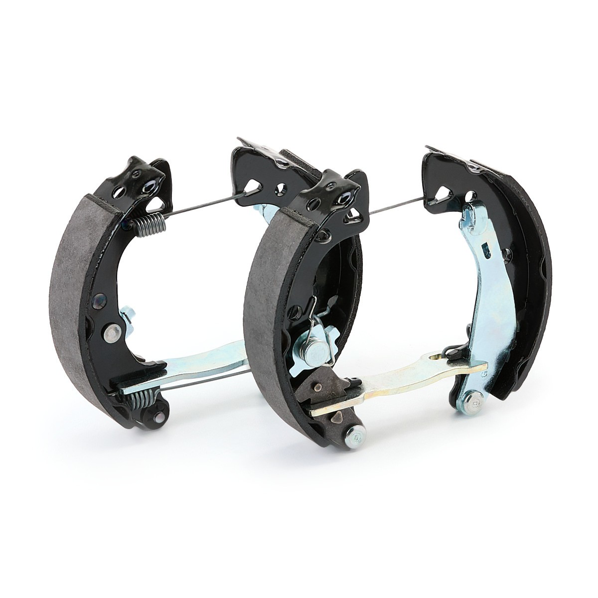 Compre 0204114027 Bosch Sapatas do freio traseiras de tambor, montadas com cilindros, kit