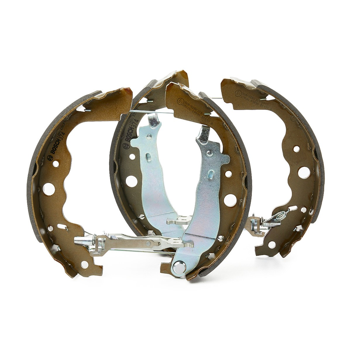 Compre 0204114197 Bosch Sapatas do freio traseiras de tambor