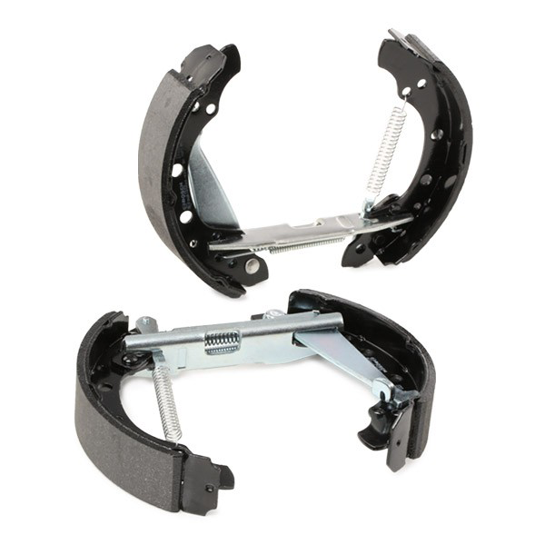 Sapatas do freio traseiras de tambor, montadas com cilindros, kit 0204114579 Bosch
