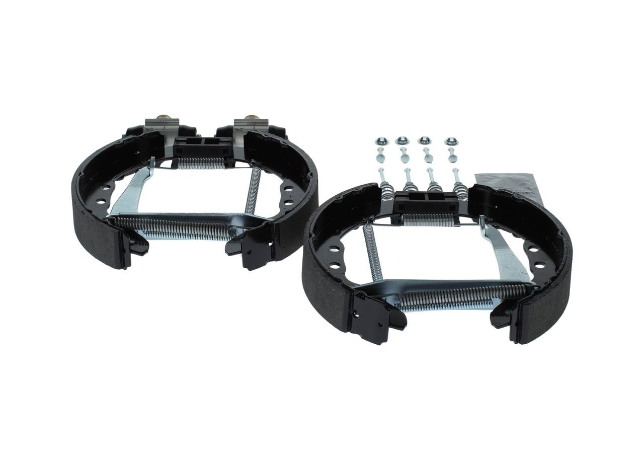 Sapatas do freio traseiras de tambor, montadas com cilindros, kit Bosch 0204114634 preço, a partir de 109,79 USD