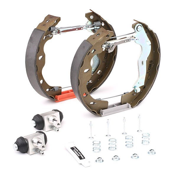 Sapatas do freio traseiras de tambor, montadas com cilindros, kit Bosch 0204114678 preço, a partir de 135,73 USD
