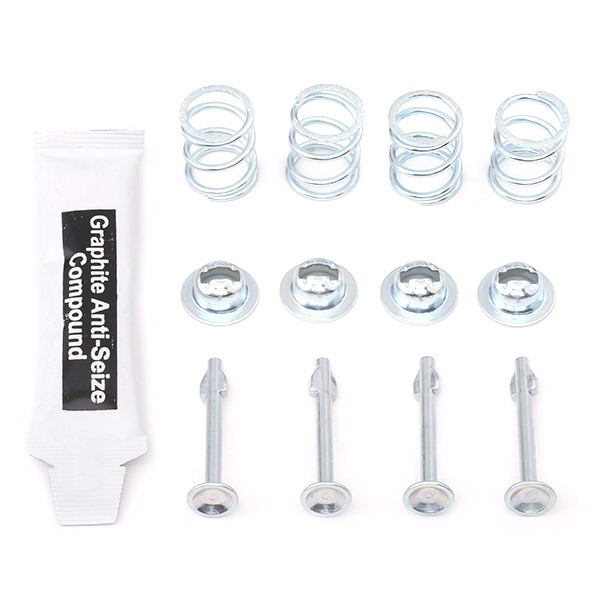 Sapatas do freio traseiras de tambor, montadas com cilindros, kit 0204114678 Bosch