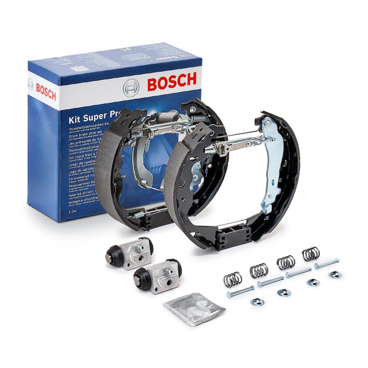 0204114896 Bosch Sapatas do freio traseiras de tambor