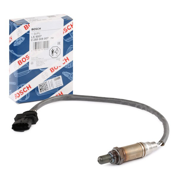 Sonda lambda, sensor de oxigênio até o catalisador Bosch 0258005007