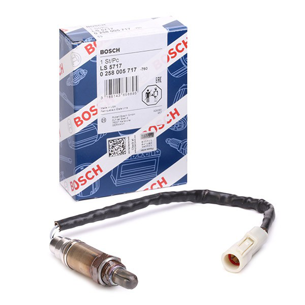 Compre 0258005717 Bosch Sonda lambda, sensor de oxigênio até o catalisador