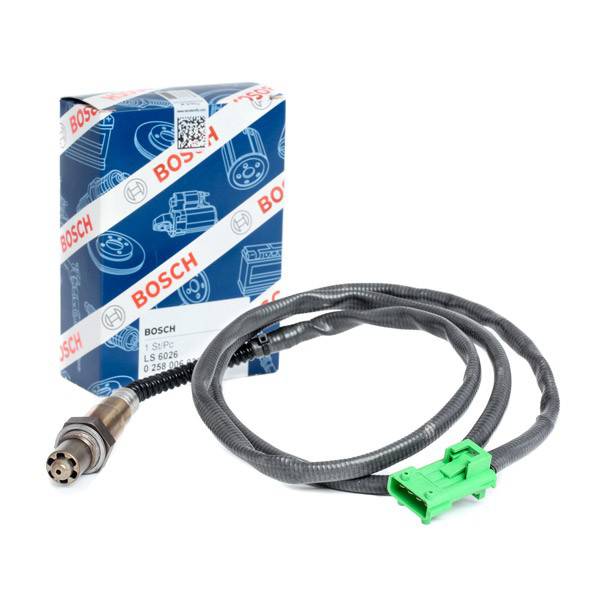 Sonda lambda, sensor de oxigênio até o catalisador Bosch 0258006026