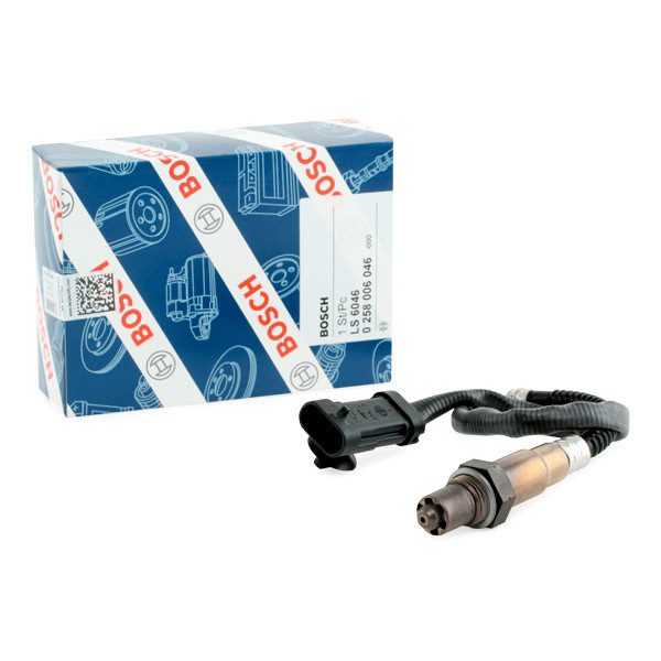 Sonda lambda, sensor de oxigênio depois de catalisador 0258006046 Bosch