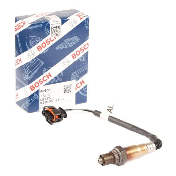 Sonda lambda, sensor de oxigênio depois de catalisador 0258006172 Bosch