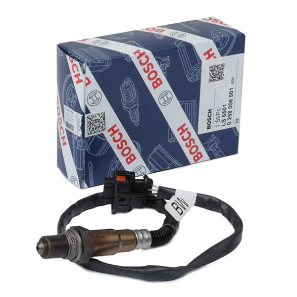 Compre 0258006501 Bosch Sonda lambda, sensor de oxigênio até o catalisador