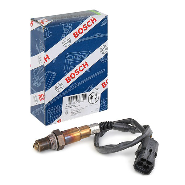 Compre 0258006537 Bosch Sonda lambda, sensor de oxigênio até o catalisador