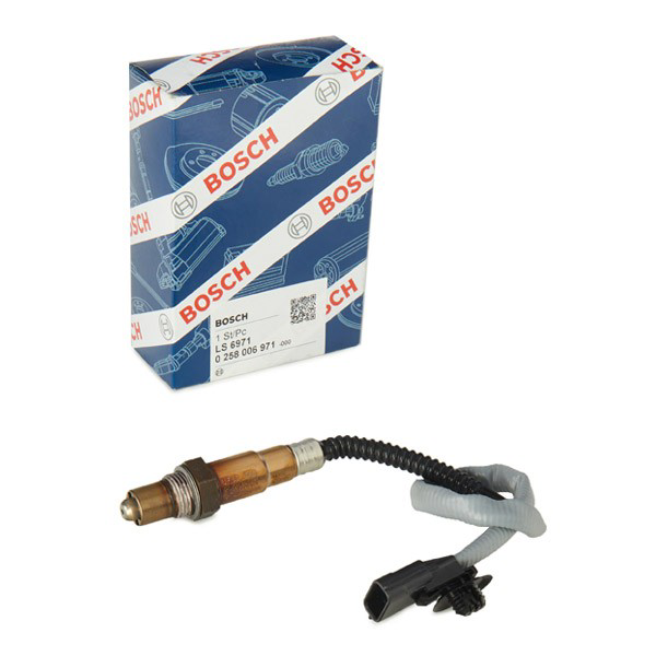 Sonda lambda, sensor de oxigênio até o catalisador 0258006971 Bosch