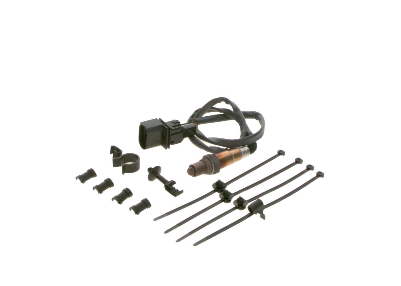 0258007355 Bosch Sonda lambda, sensor de oxigênio até o catalisador