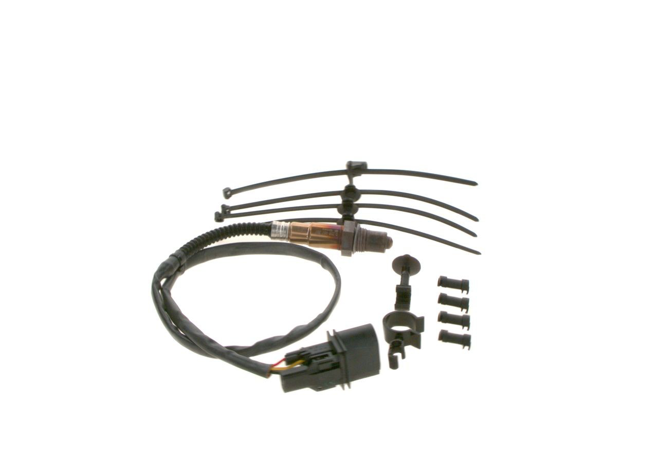 Sonda lambda, sensor esquerdo de oxigênio até o catalisador 0258007357 Bosch