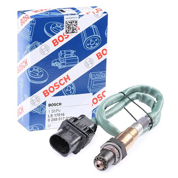 Compre 0258017016 Bosch Sonda lambda, sensor de oxigênio até o catalisador