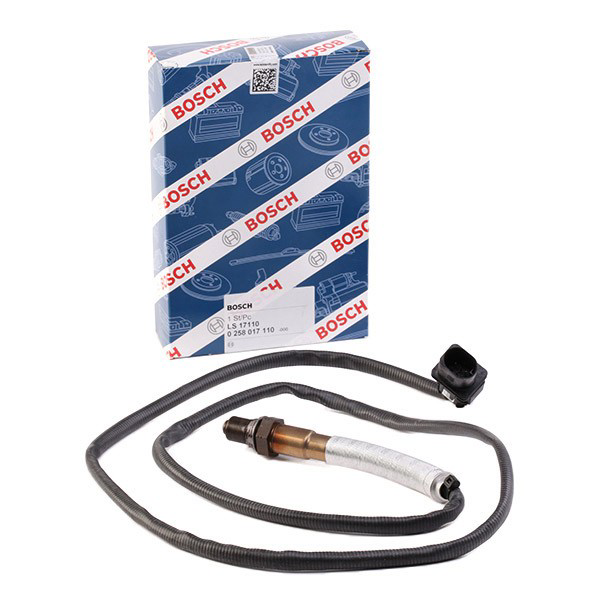 Compre 0258017110 Bosch Sonda lambda, sensor de oxigênio até o catalisador