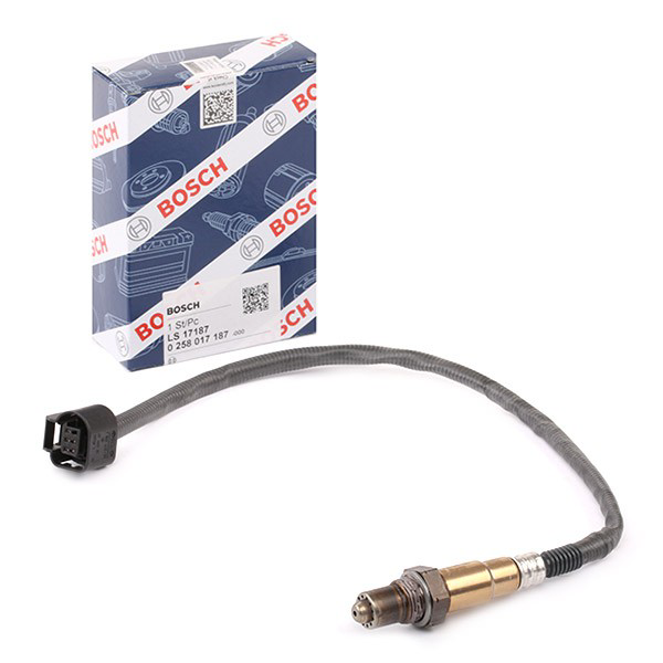 Sonda lambda, sensor de oxigênio até o catalisador 0258017187 Bosch