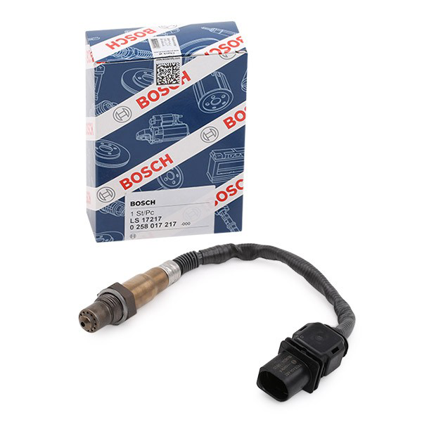 0258017217 Bosch Sonda lambda, sensor de oxigênio até o catalisador
