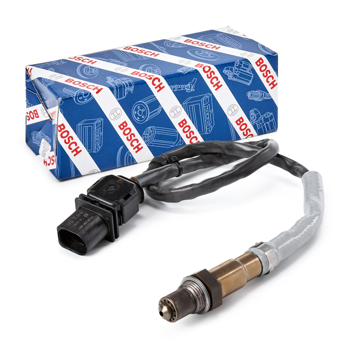 Sonda lambda, sensor de oxigênio até o catalisador Bosch 0258017617