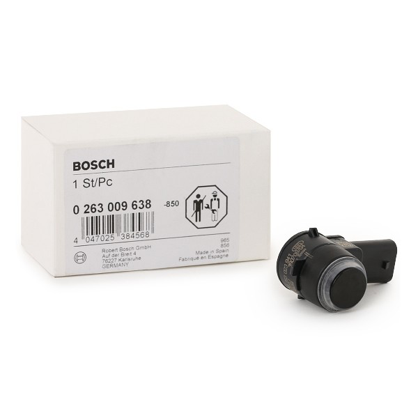 0263009638 Bosch Sensor dianteiro lateral de sinalização de estacionamento (sensor de estacionamento)