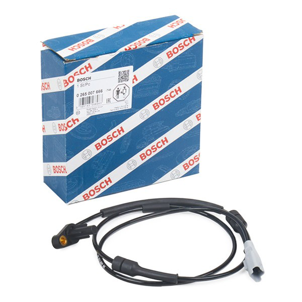 Sensor dianteiro de ABS 0265007666 Bosch