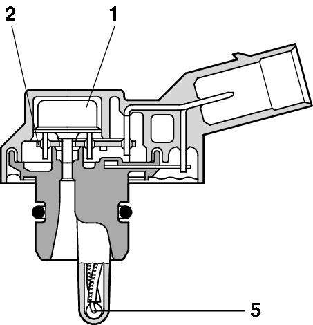 Sensor de pressão de supercompressão Bosch 0281002316