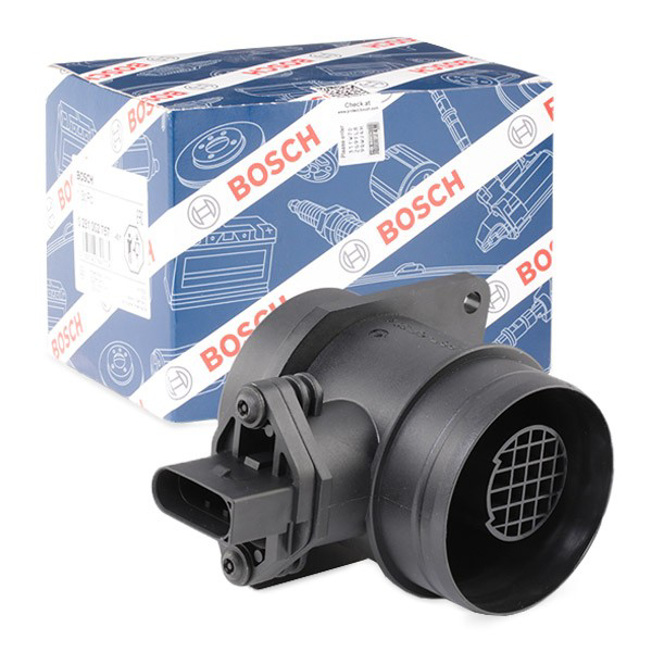 Sensor de fluxo (consumo) de ar, medidor de consumo M.A.F. - (Mass Airflow) Bosch 0281002757