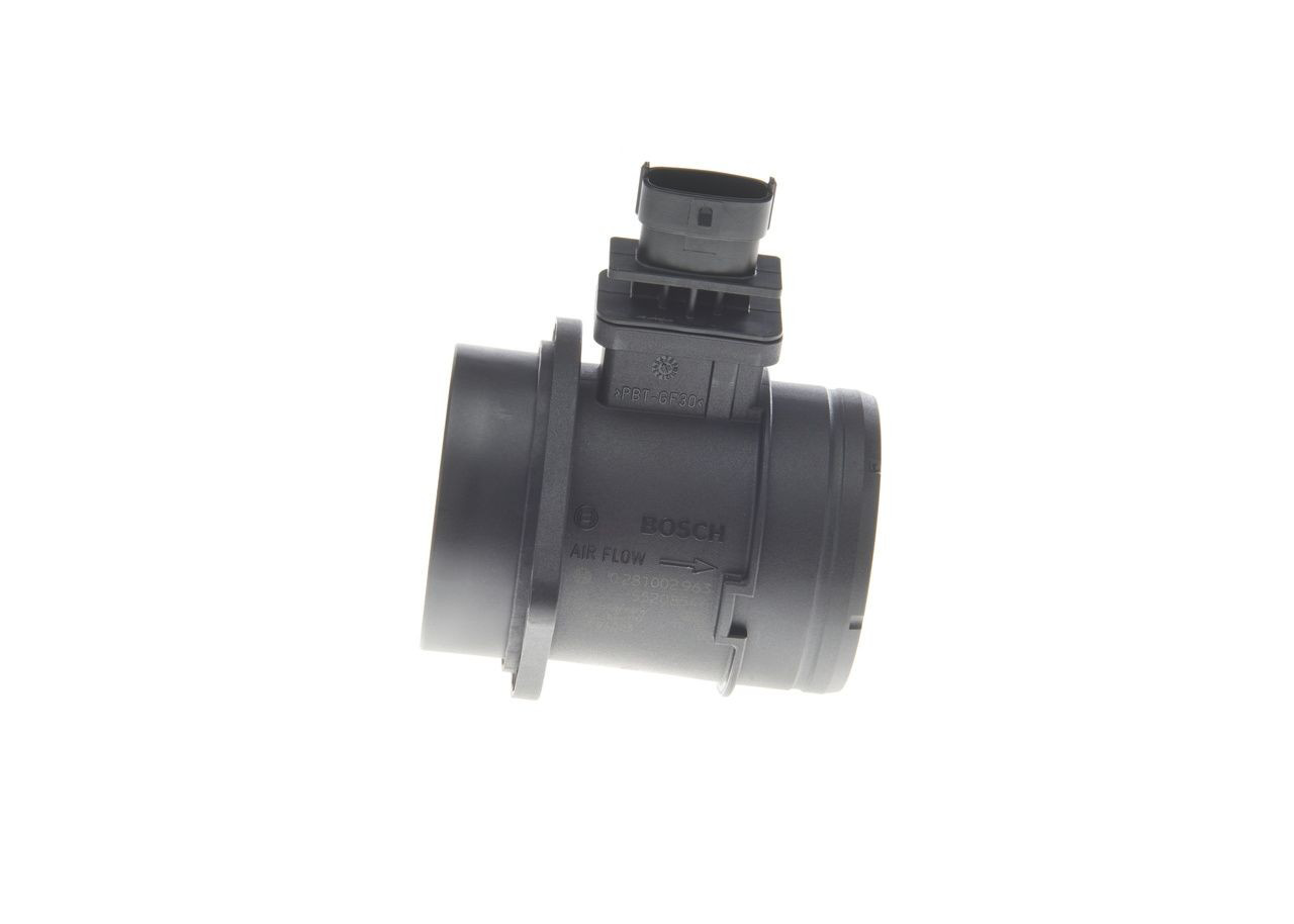 Sensor de fluxo (consumo) de ar, medidor de consumo M.A.F. - (Mass Airflow) Bosch 0281002963
